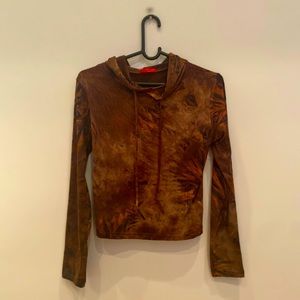 🦋 3/$15 Roma Concept stretchy hooded sweatshirt